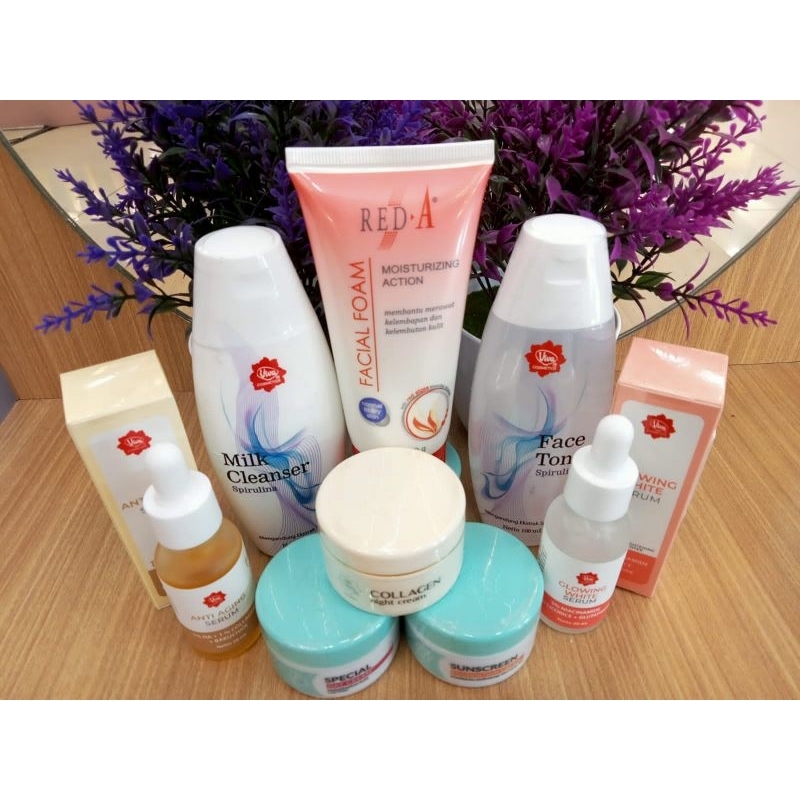 Viva Paket Anti Aging&Flek Hitam || Normal Skin || Collagen diganti Anti Wringkle