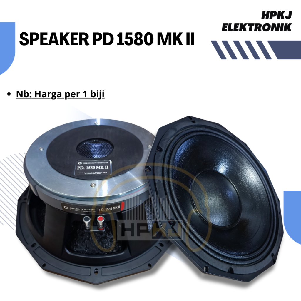 Speaker Komponen PD 1580 MK II Speaker Precision device pd1580