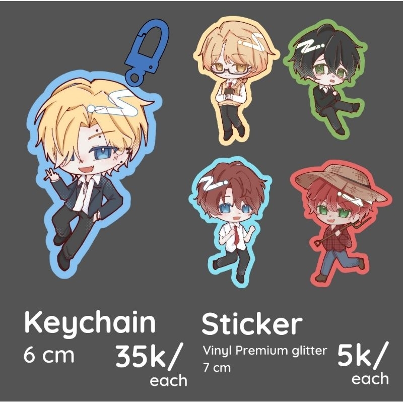 Degrees of Lewdity famerch Keychain & Stiker