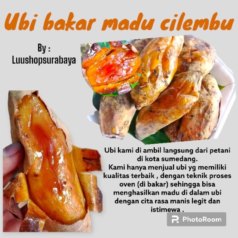 

Ubi Bakar Madu Cilembu Asli Matang (Oven)1kg