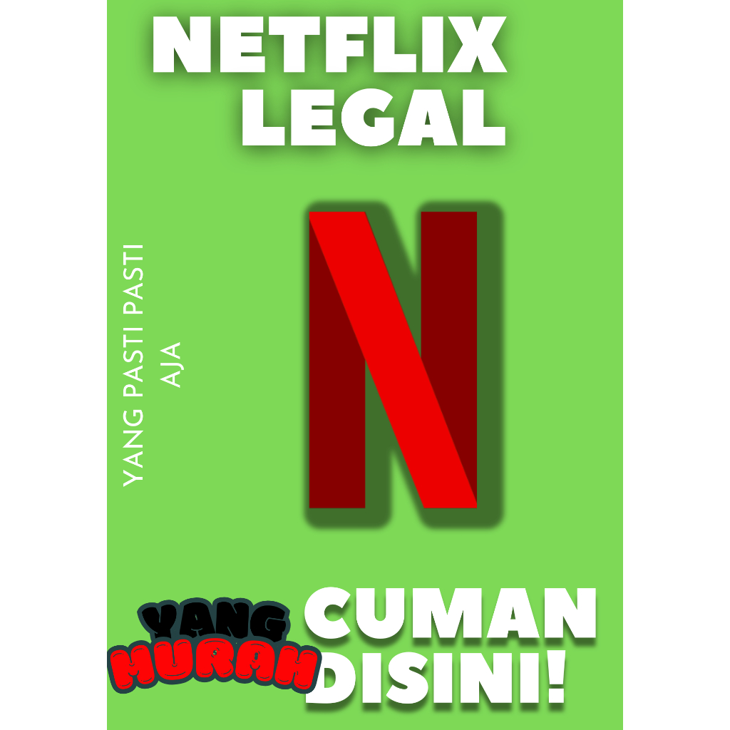 NETFLIX 1 TAHUN LEGAL INDO