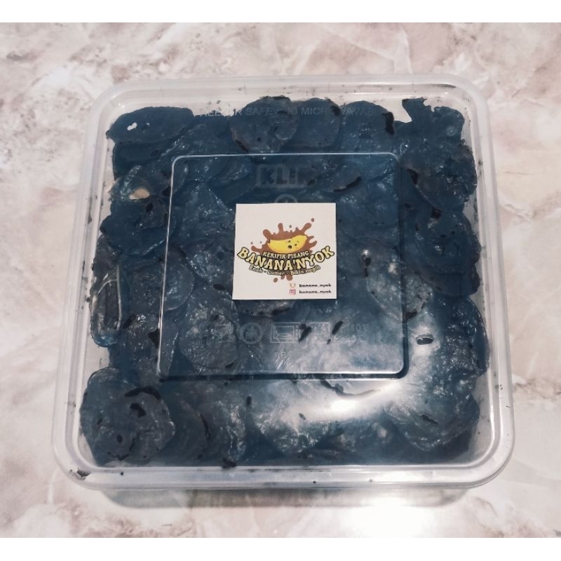 

keripik pisang coklat lumer ukuran 500 grm