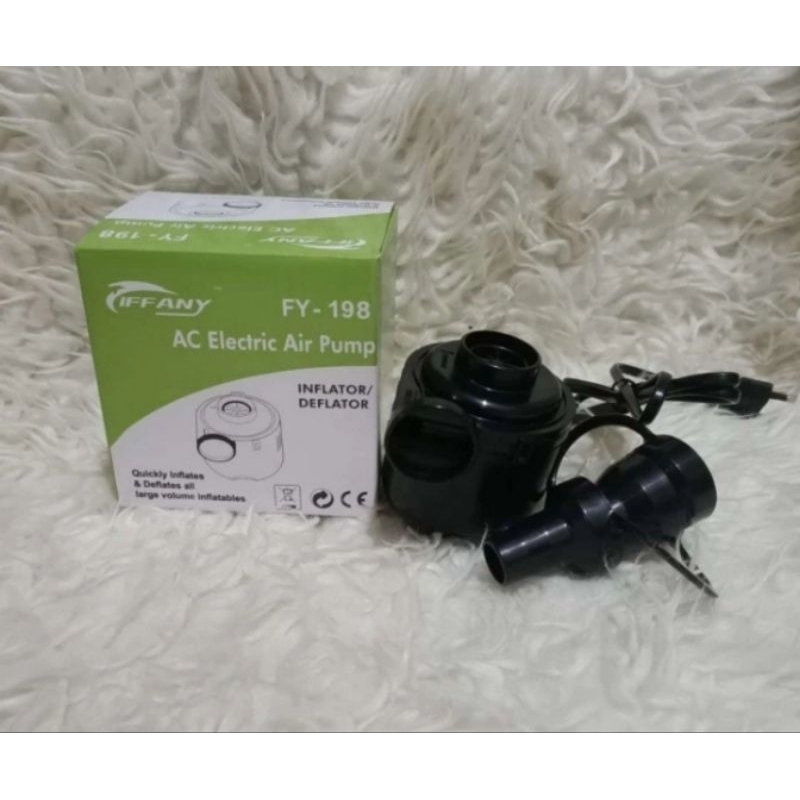 Pompa Vacuum Elektrik Kasur Angin Kolam Renang Ban Pelampung Air Pump