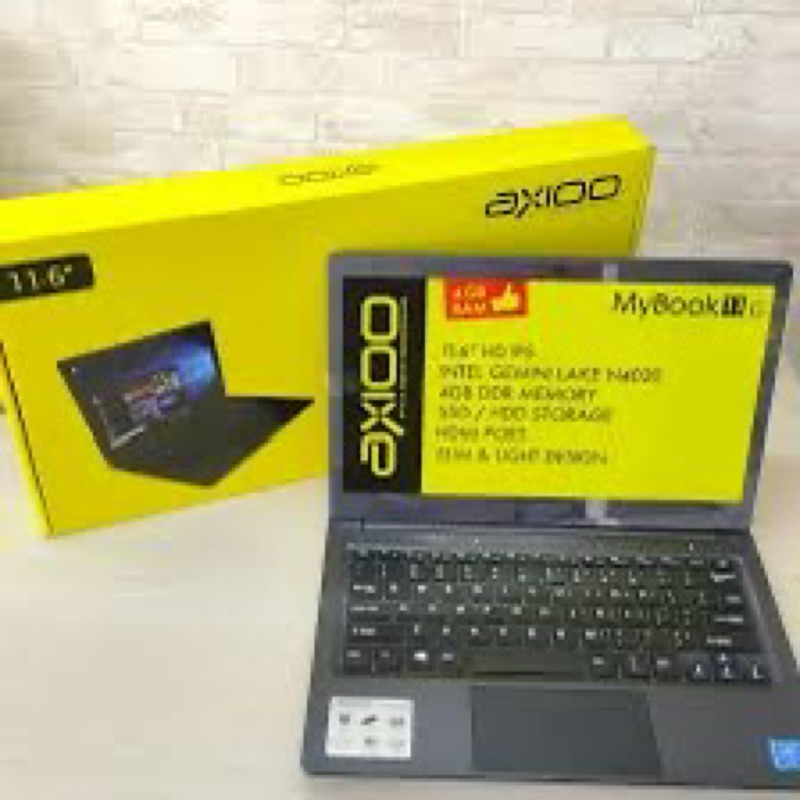 AXIOO MYBOOK 11G CELERON 4GB 256GB W10 11.6 GRY