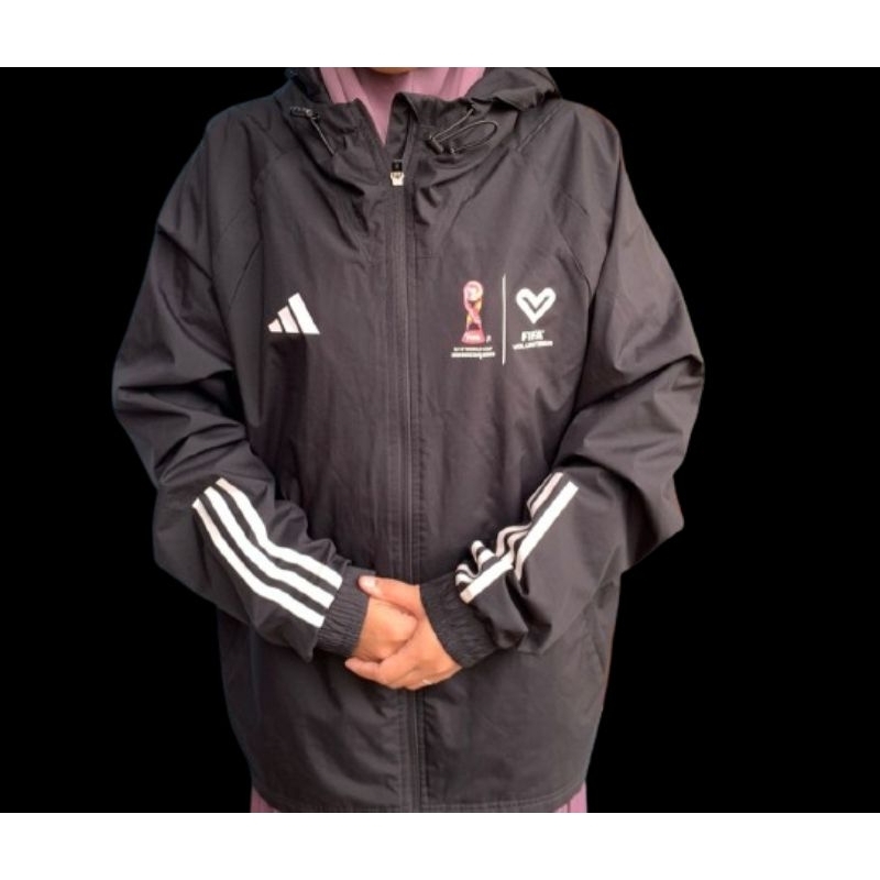 Jaket Adi*as Raincoat Preloved