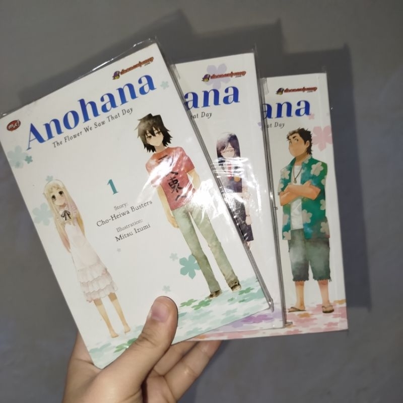 Komik Anohana vol 1-3 set kolpri