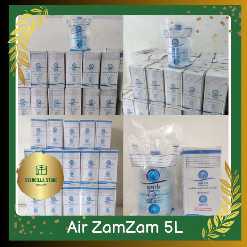 

Air zam zam 5 liter / Zam zam import mekkah / air zam zam original