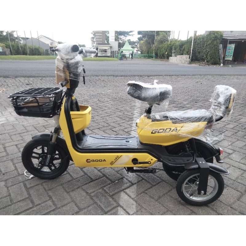 SEPEDA LISTRIK GODA 140 MONKEY + RODA BANTU