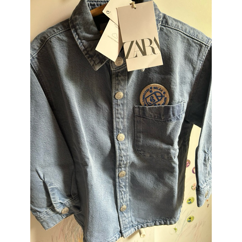 DENIM SHIRT ZARA KIDS