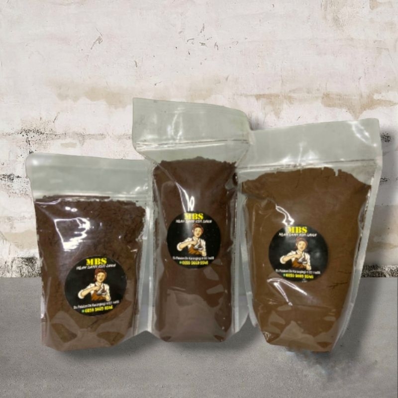 

1 KG BUBUK KOPI HITAM 100% MURNI