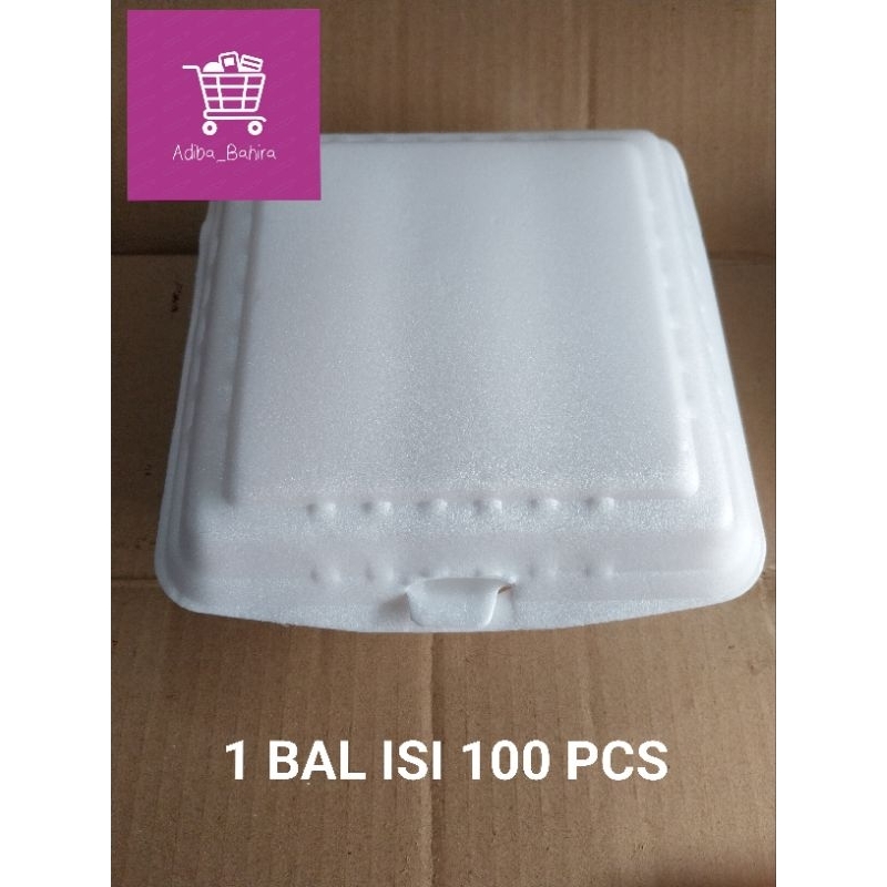 

1 BAL TRAYFOAM NASI MERK KCS [100 PCS]