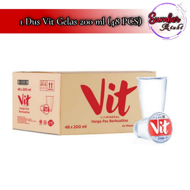 

Vit Gelas 200ml 1 Dus (isi 48 PCS)