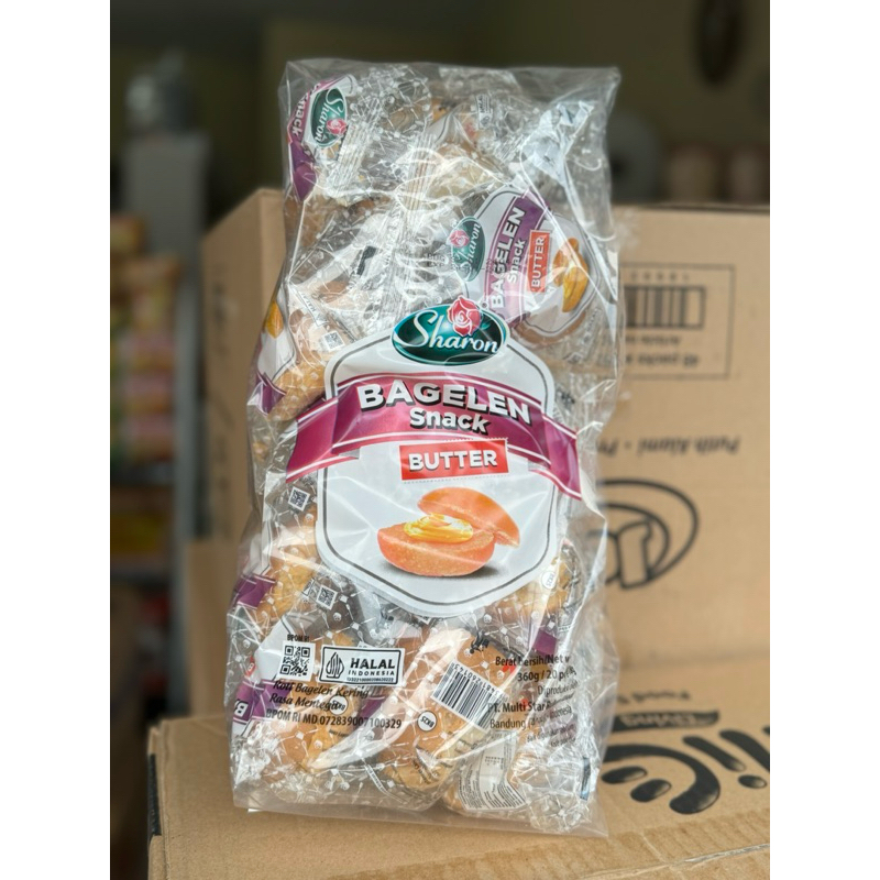 

Bagelen Roti Kering Sharon Butter 1bag isi 20pcs