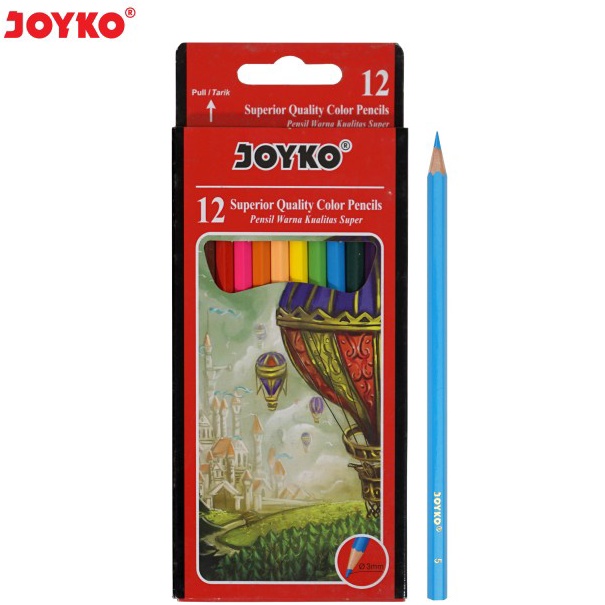 

Praktis Pensil Warna Joyko 12w CP1