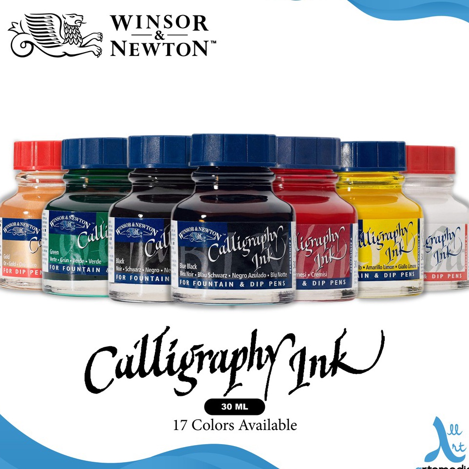 

Murah Winsor Newton 3ml Bottle Calligraphy Ink