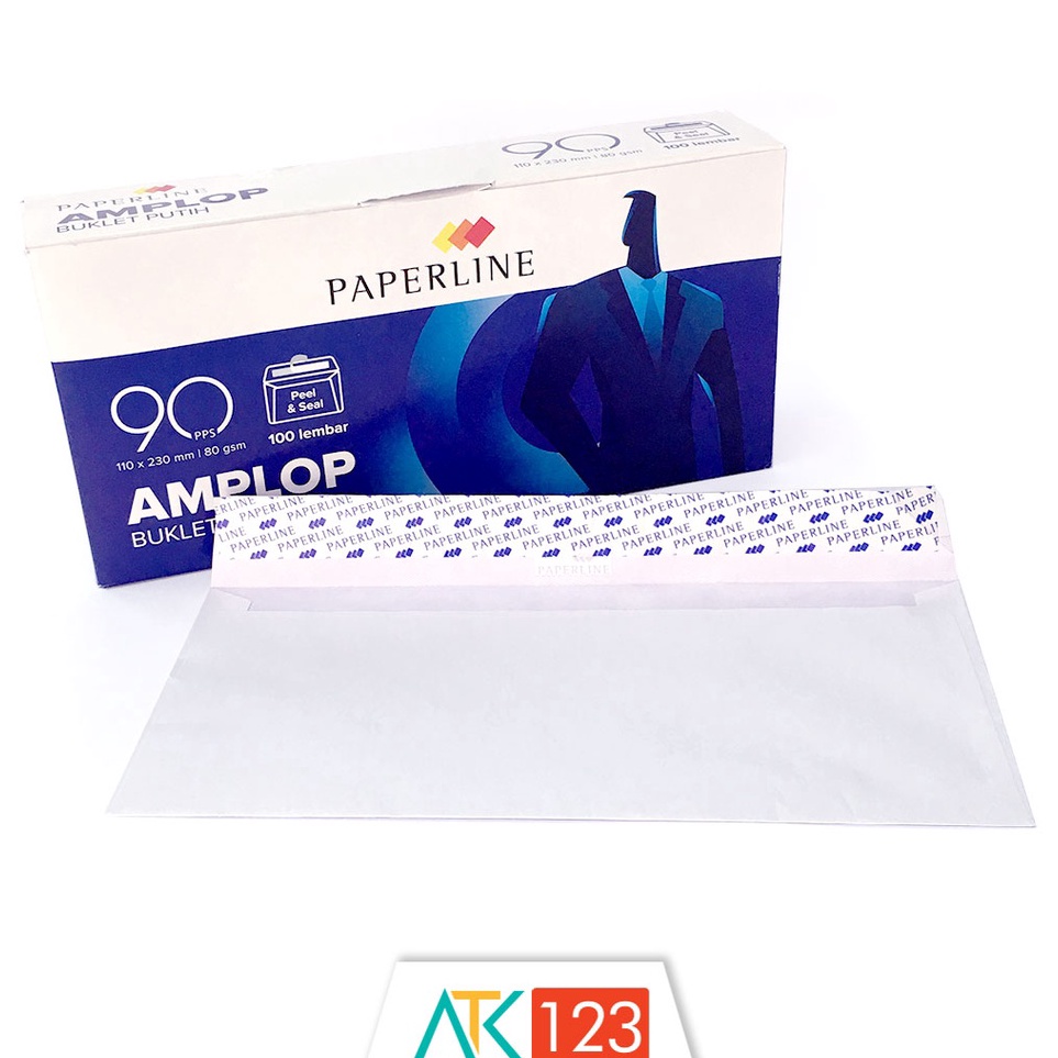 

Amplop Putih Paperline 9 PPS Uk 11 x 23 mm