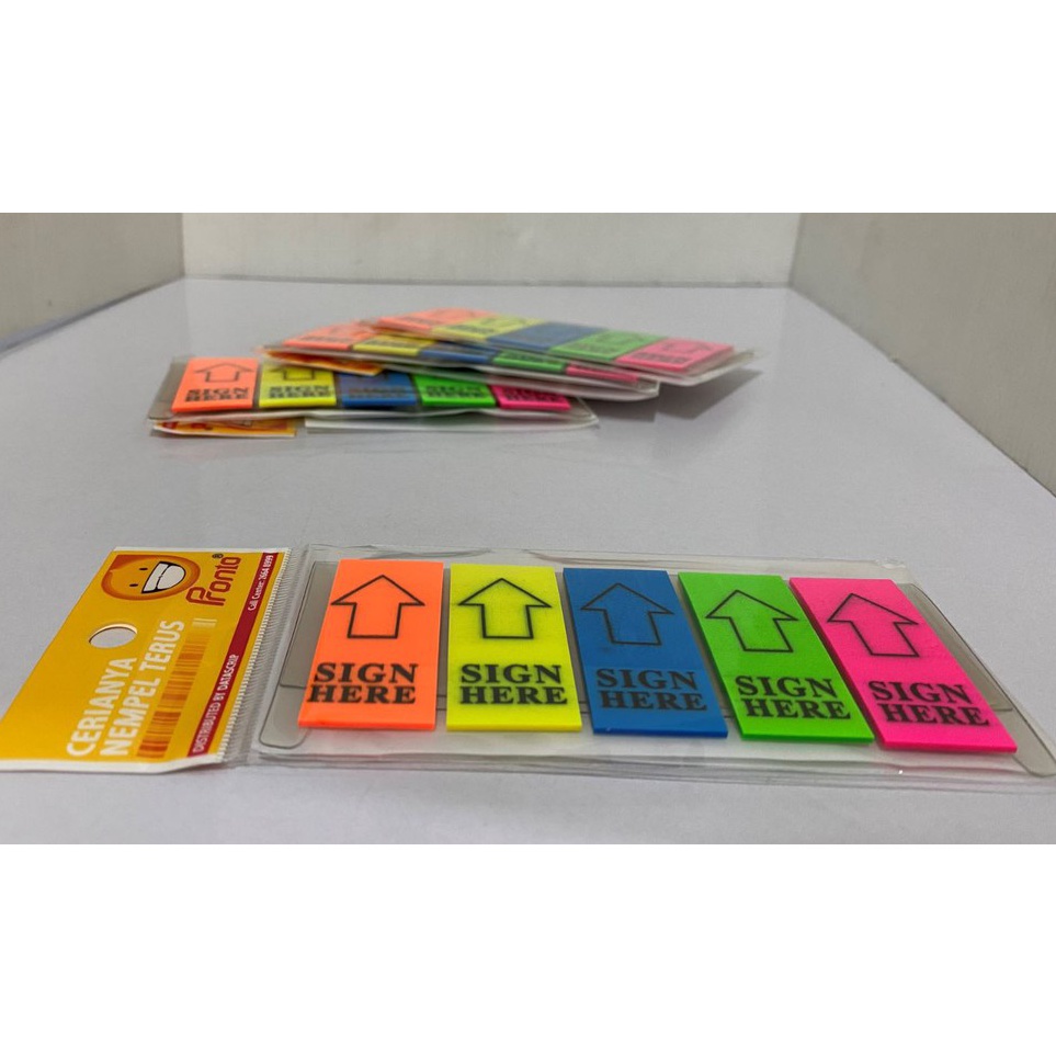 

Produk Keren Sticky Note Pronto Sign here