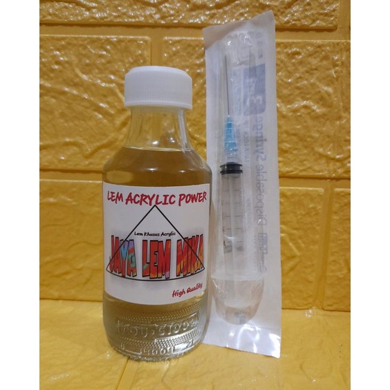 

Terdepan Lem akrilikAcrylic 15 MLsuntikan