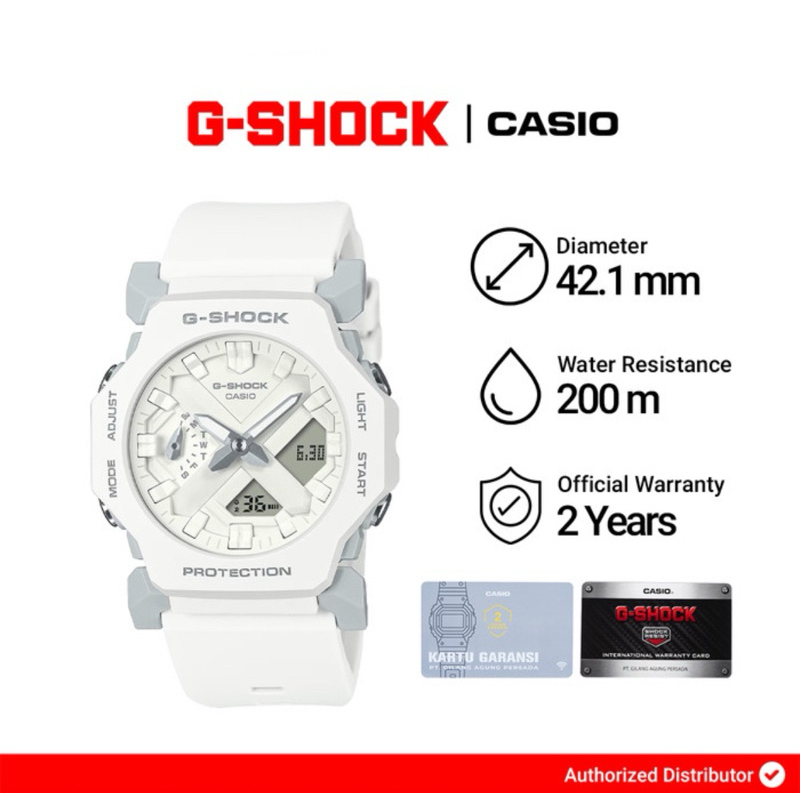 Jam Tangan Pria Casio G-Shock GA-2300-7ADR / GA-2300-7A Original