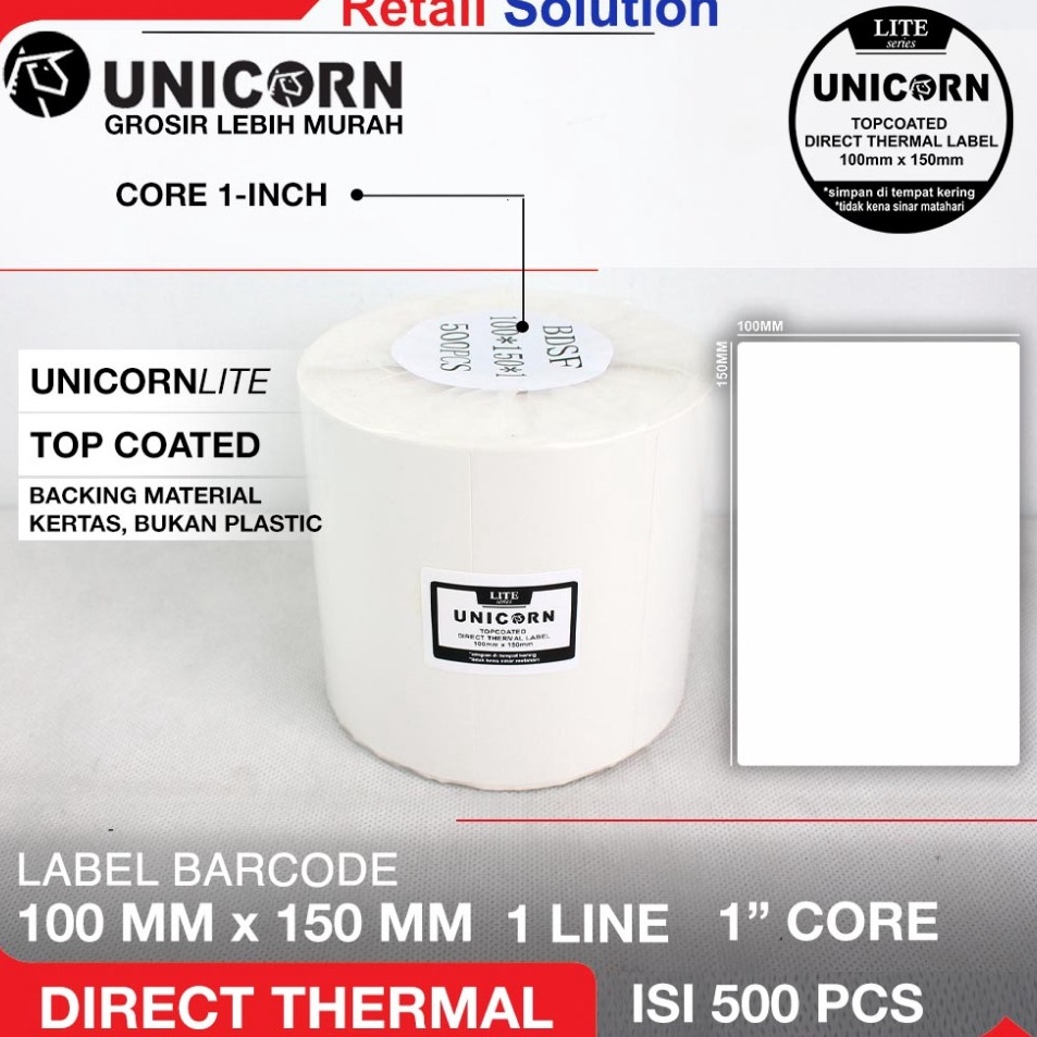 

Untuk Anda Label Thermal Resi Stiker 1x15 mm 1 x 15 mm 1x15mm 5pcs