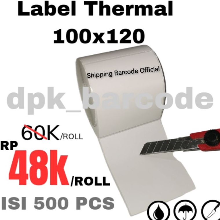 

Label Thermal 1x12 isi 5pcs Kertas Thermal 1x12 Kertas Resi 1x12 Label Thermal 1x12 Barcode Label 1x12 core 1 inch KODE P8C9