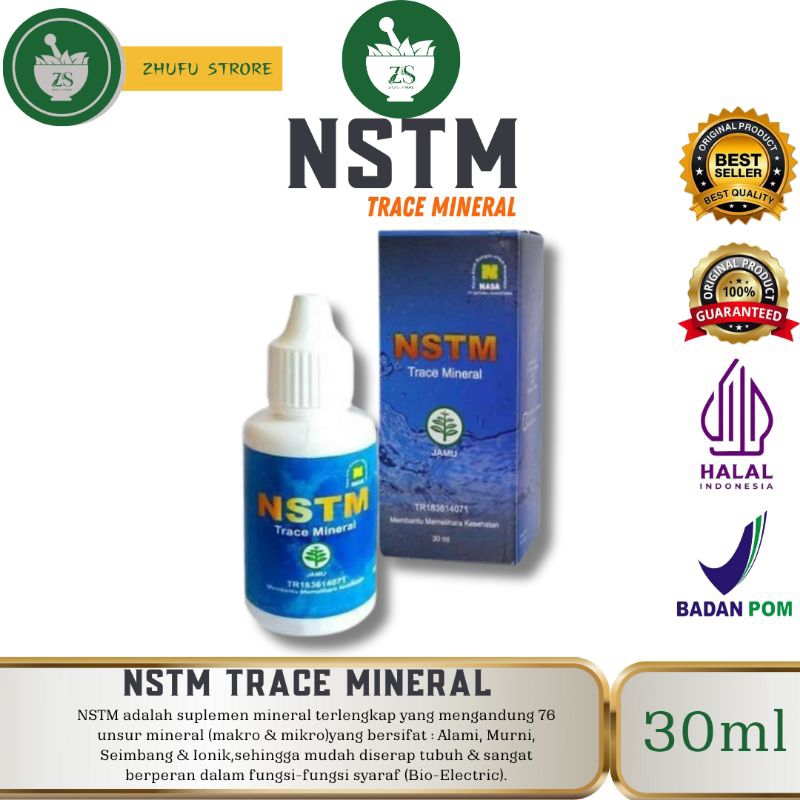 Bio NSTM NASA TRACE MINERAL Original Dapat Menyembuhkan Mata Minus, Katarak Dan Dapat Menjaga Keseha