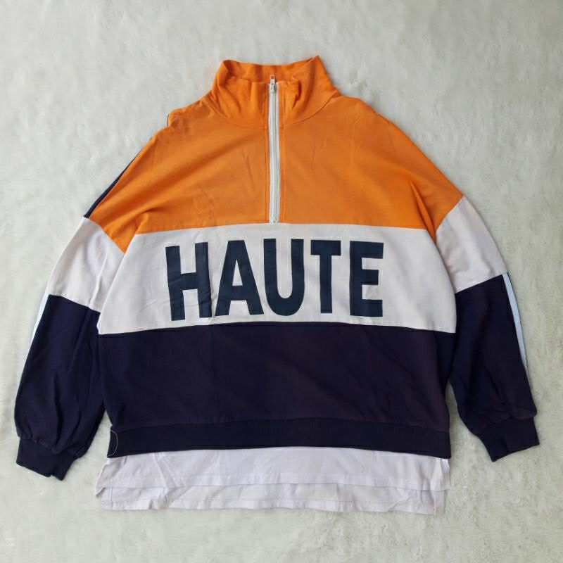 cn halfzip haute