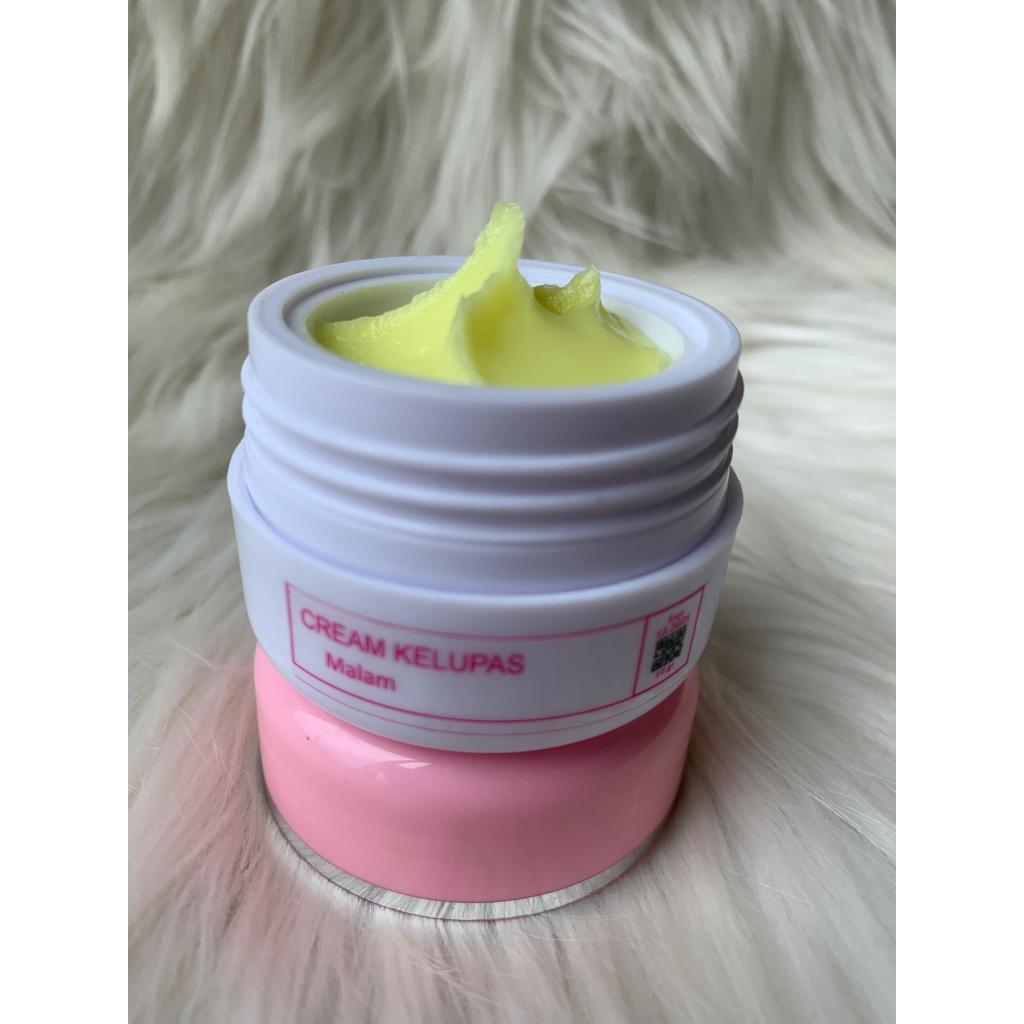 CREAM MALAM KELUPAS PINK, KHUSUS FLEK TEBAL/ MELASMA/FLEK MEMBANDEL