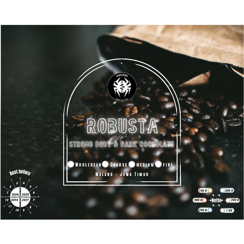 

Robusta Arjuno 250 gram