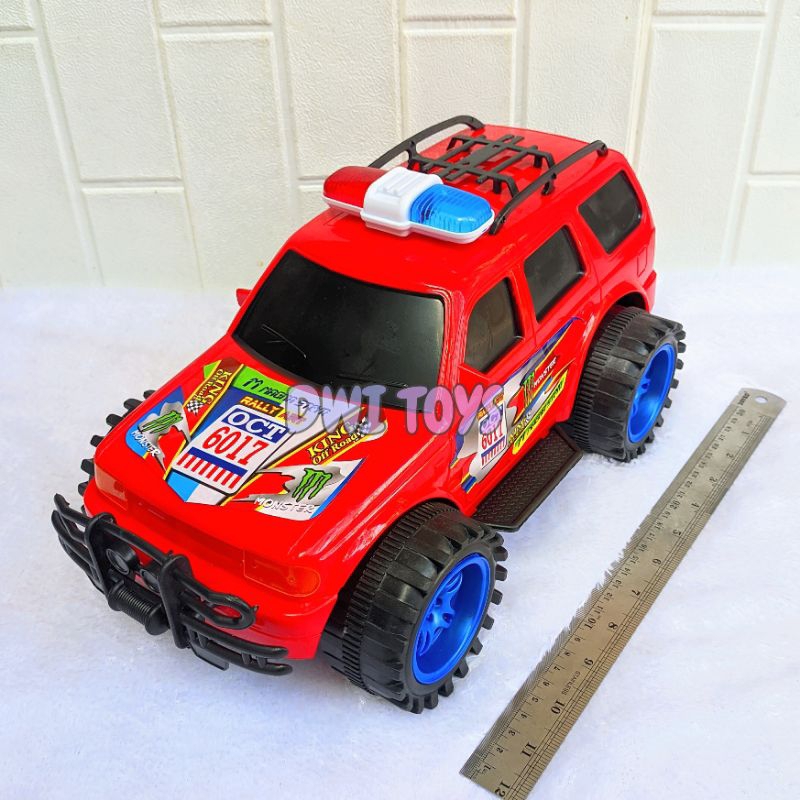 Mainan Mobil Jeep Polisi Ukuran Jumbo Mainan Mobilan Anak