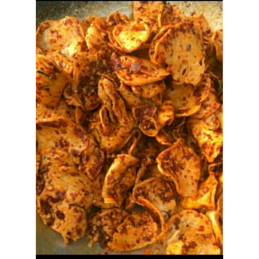 BASRENG BULAT PEDAS DAUN JERUK KEMASAN 500grm