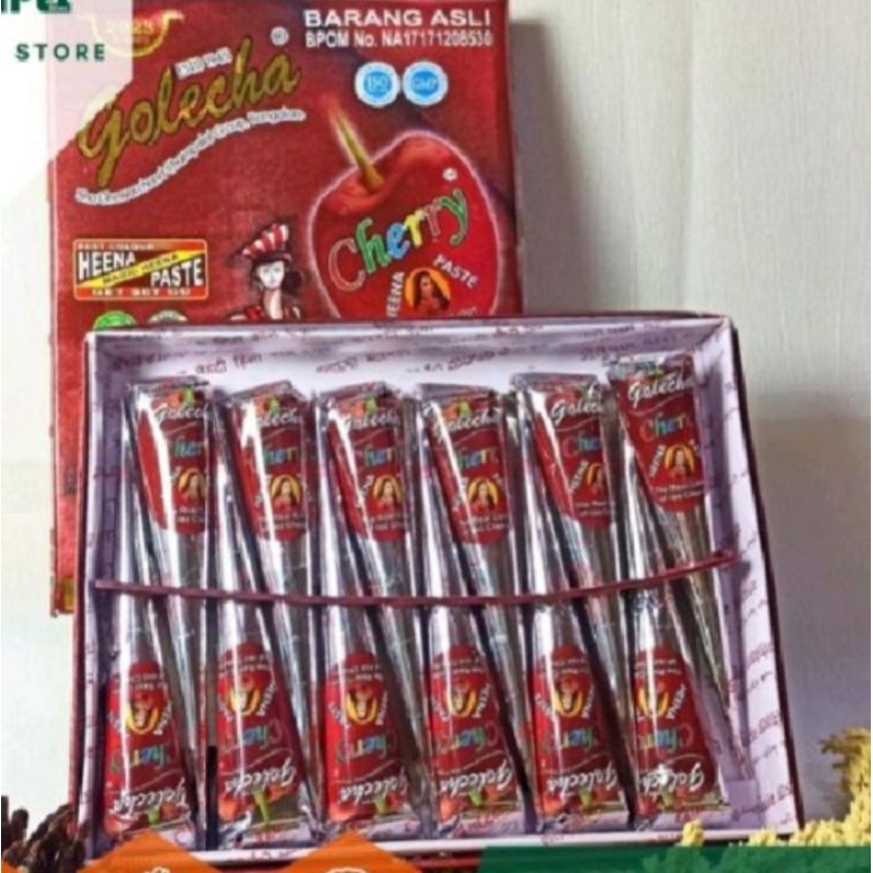 Henna merah Cherry