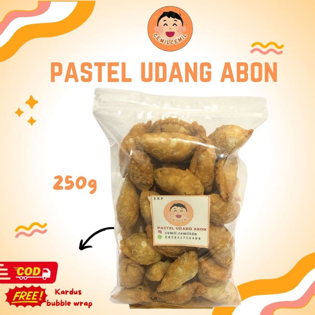 

CEMILCEMIL Pastel Mini Abon Sapi / Pastel Abon Ebi - Pastel Mini Kering - Pastel Sarikaya 250gr