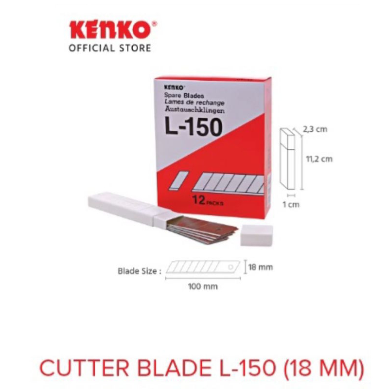 Catter Blade L-150 / anak pisau catter L-150