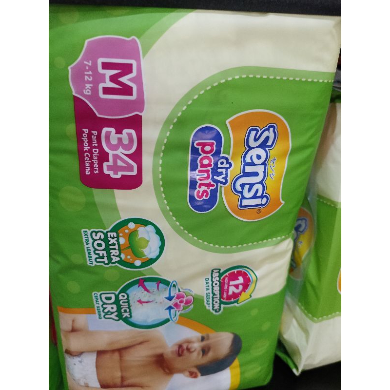 PAMPERS BALITA SENSI PANTS S40