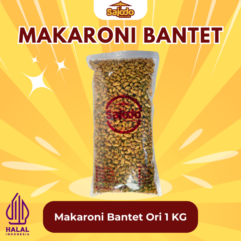 

Beli Lokal] Makaroni Bantet 1 Kg