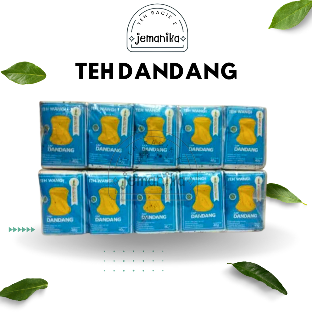 

TEH DANDANG BIRU 1 SLOP (isi 10pcs x @40 gram) Teh Racik Solo Teh Tubruk Teh Legendaris