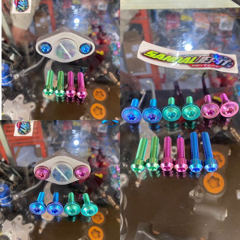 BAUT TITANIUM STUT KAMRAT CB GL MP TIGER BAUT TITANIUM STUT KAMPRAT BAUT TITANIUM STUT KETENG ATAU R