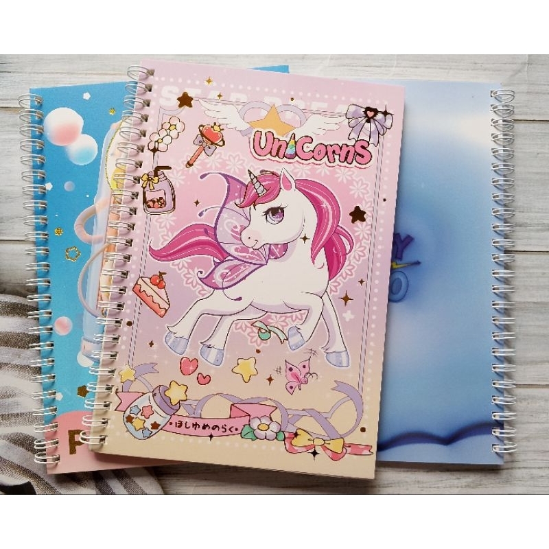 

MEMO A5 SPIRAL A5 -2121-51 UNICORNS ISI 40 LEMBAR UK 14.5X21CM