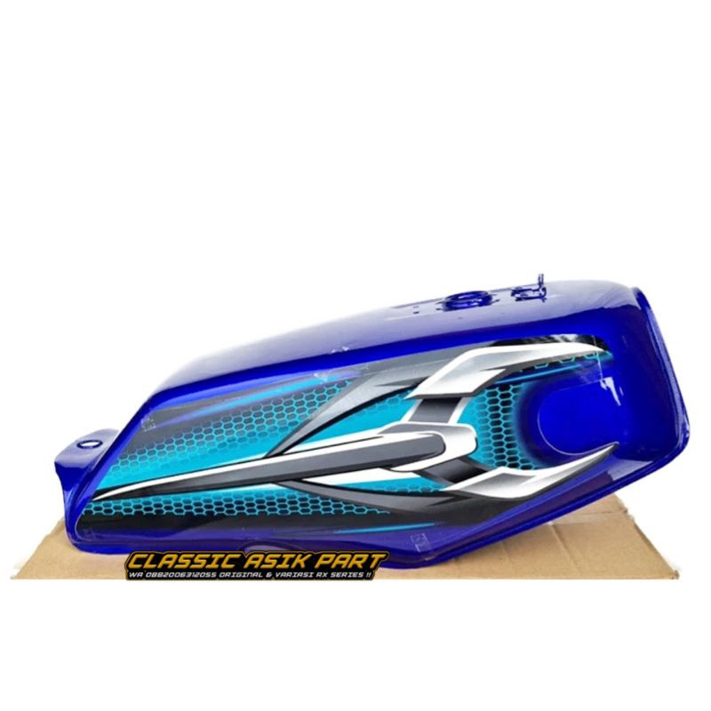 Tangki teng Rx king rxking new biru 2007 komplit stripping