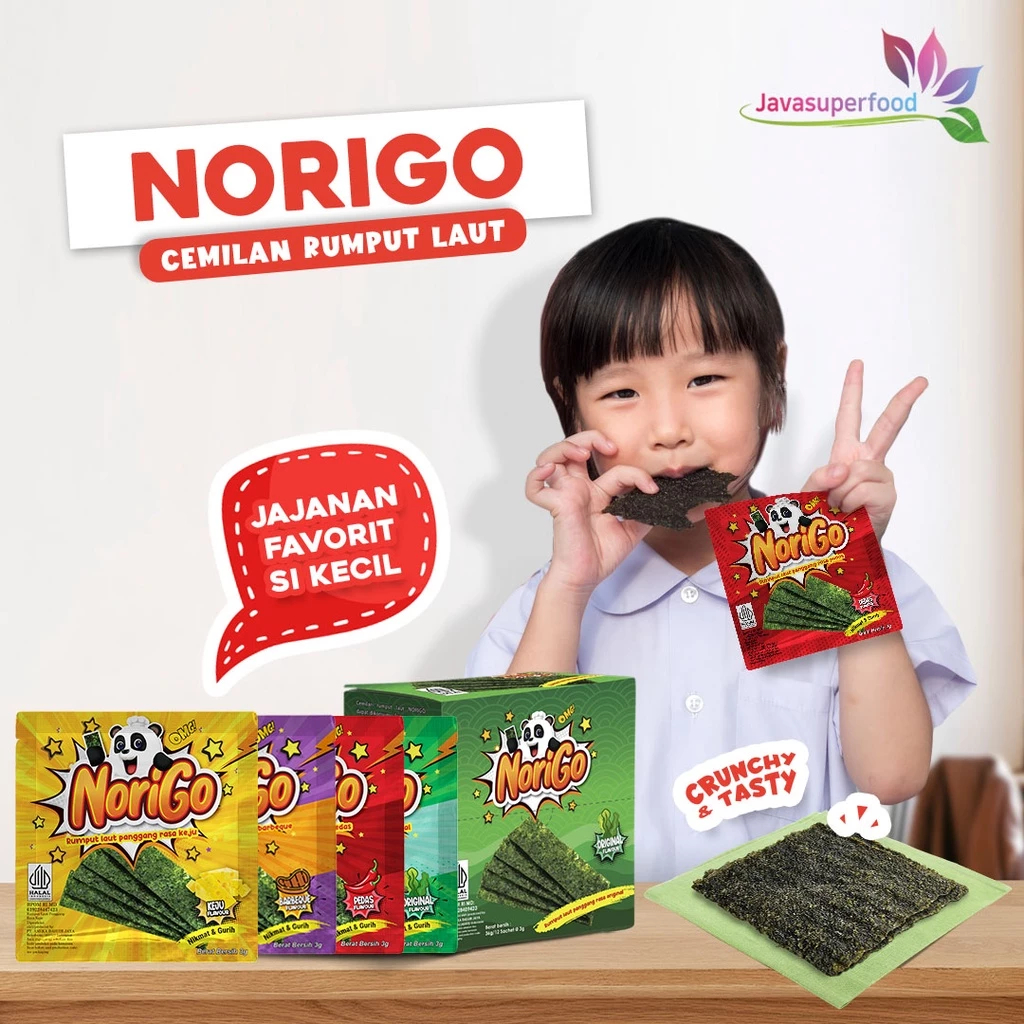 

NORIGO SNACK RUMPUT LAUT 7 RASA | NORIGO SNAC RUMPUT LAUT 1 BOX 12 PCS