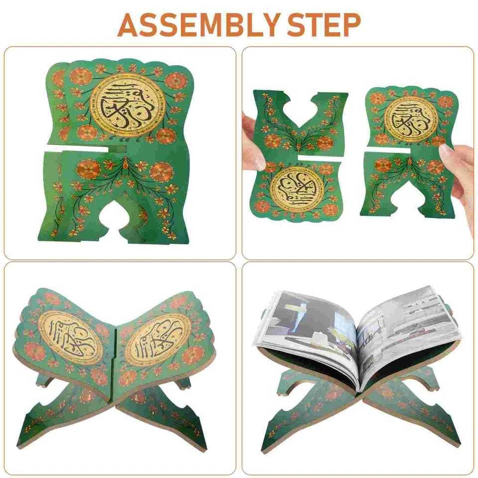 Tatakan Meja Al-quran / Dudukan Al-quran / Rekal Al-quran