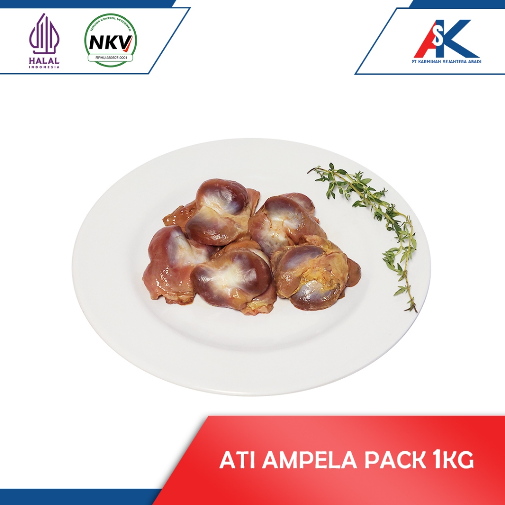 

HATI AMPELA AYAM 1KG / ATI AMPELA FRESH / ATI AMPELA AYAM KARKAS