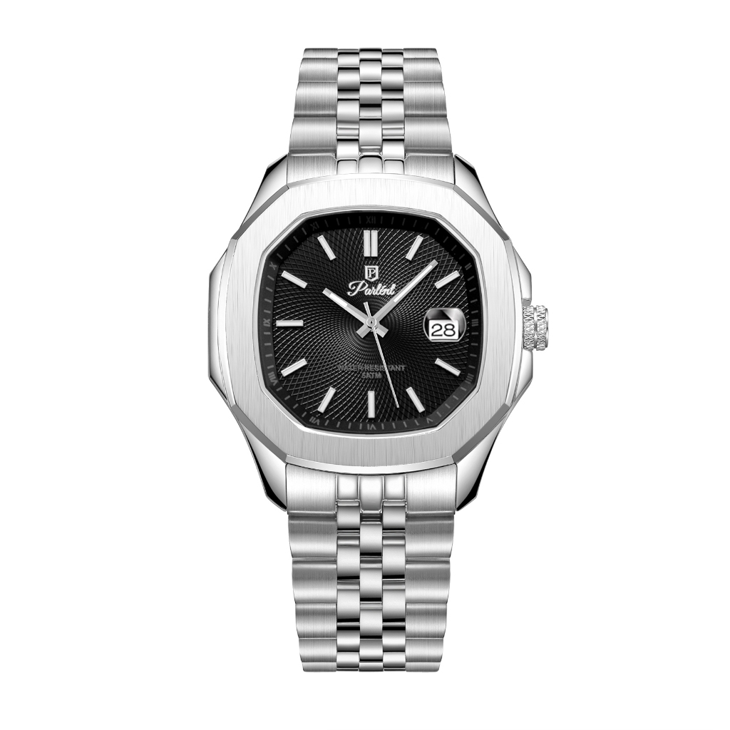Jam Tangan Pria Parlent Gallant Terra Steel