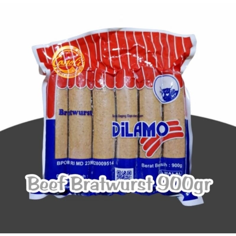 

SOSIS DILAMO BEEF BRATWURST 900 gram