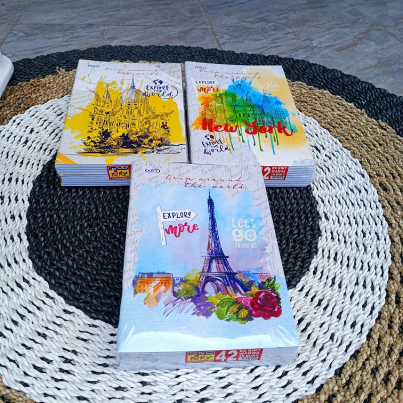 

BUKU TULIS KIKY BOXY 42 LEMBAR 1PACK (10PCS)