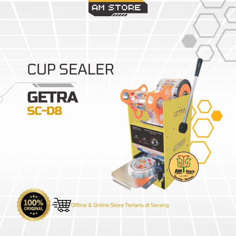 Cup Sealer Getra SC-D8