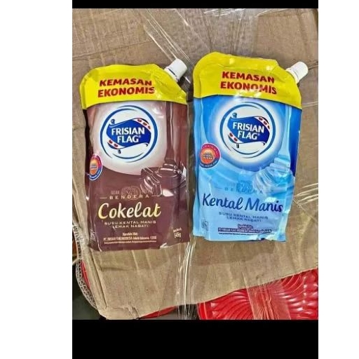 

susu frisian flag pouch