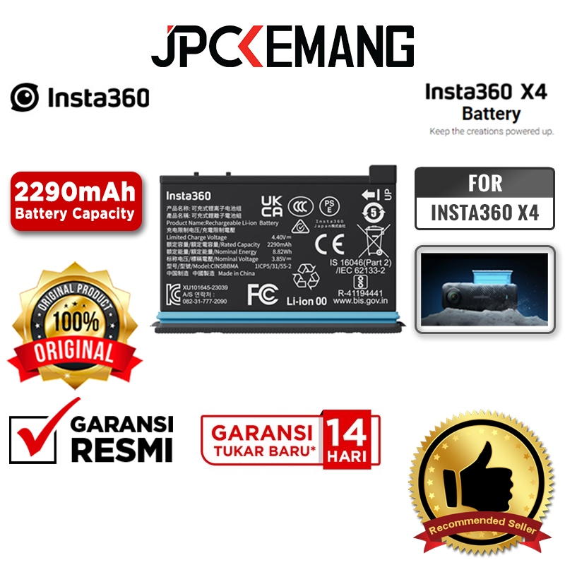 Insta360 X4 Battery for Insta 360 X4 Baterai Garansi Resmi