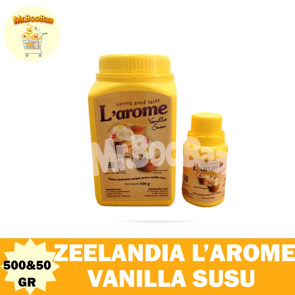 

Zeelandia L'Arome Vanilla Milk Powder 500 Gr / Larome Vanilla Milk Powder 500 gr